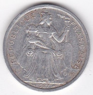 Polynésie Française . 2 Francs 1987, En Aluminium - Polinesia Francese