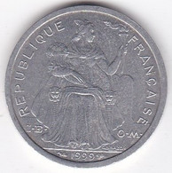 Polynésie Française . 2 Francs 1999, En Aluminium - Französisch-Polynesien