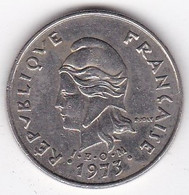 Polynésie Française. 10 Francs 1973 . En Nickel - French Polynesia