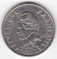 Polynésie Française. 10 Francs 1973 . En Nickel - Polynésie Française