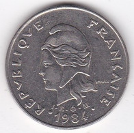 Polynésie Française. 20 Francs 1984  En Nickel - Polinesia Francese