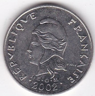 Polynésie Française. 20 Francs 2002  En Nickel - Polynésie Française