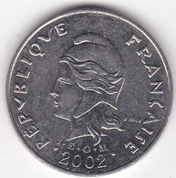 Polynésie Française. 20 Francs 2002  En Nickel - Polinesia Francese