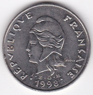 Polynésie Française. 50 Francs 1998 , En Nickel - Frans-Polynesië