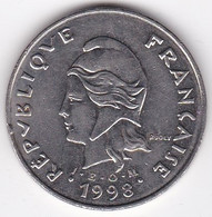 Polynésie Française. 50 Francs 1998 , En Nickel - Polinesia Francese