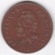 Polynésie Française . 100 Francs 1987, Cupro-nickel-aluminium - French Polynesia