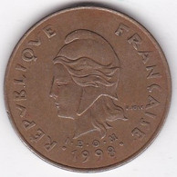 Polynésie Française . 100 Francs 1998, Cupro-nickel-aluminium - Polynésie Française