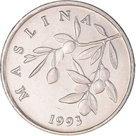 Monnaie, Croatie, 20 Lipa, 1993, TTB+, Nickel Plaqué Acier, KM:7 - Croatie