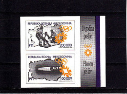 Olympics 2002 - Olympiques - Ice Hockey - BOSNIA - S/S Imp. MNH - Hiver 2002: Salt Lake City