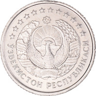 Ouzbékistan, 10 Tiyin, 1994, Nickel Clad Steel, TTB+, KM:4.1 - Ouzbékistan