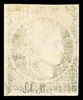 * N°3 20c Noir Sur Jaune, Impression Recto Verso, Neuf Avec Trace De Charnière, Un Point De Rousseur. TB. Signé Scheller - 1849-1850 Cérès