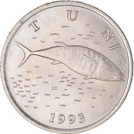 Monnaie, Croatie, 2 Kune, 1993, SUP+, Cuivre-Nickel-Zinc (Maillechort), KM:21 - Croatie