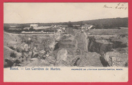 Rance - Les Carrières De Marbre ... Carrière à Rocs - 1904 ( Voir Verso ) - Sivry-Rance