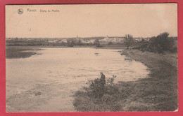 Rance - Etang Du Moulin ... Pêcheur -1928  ( Voir Verso ) - Sivry-Rance