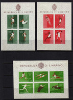 Saint-Marin - 1960  - BF Jeux Olympiques De Rome Neufs** - MNH - Blocchi & Foglietti