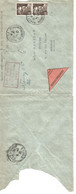 France Enveloppe  Contre Remboursement  -1945 - Nancy-(54)  Enveloppe D'huissier Ranveau - Lettere Accidentate