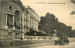 St Raphaël * Rue Et Grand Hôtel BEAU RIVAGE * Automobile Voiture Ancienne - Saint-Raphaël