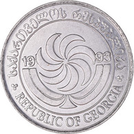 Monnaie, Géorgie, 5 Thetri, 1993, TTB+, Acier Inoxydable, KM:78 - Georgië