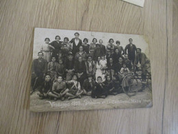 Carte Photo 34 Hérault Mèze Vendanges 1923 Domaine De La Castillonne Groupe De Vendangeurs - Other & Unclassified