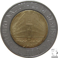 LaZooRo: Italy 500 Lire 1996 XF / UNC Istituto Nazionale Di Statistica - Conmemorativas