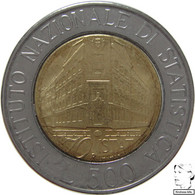 LaZooRo: Italy 500 Lire 1996 XF / UNC Istituto Nazionale Di Statistica - Herdenking