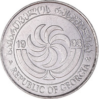 Monnaie, Géorgie, 2 Thetri, 1993, TTB, Acier Inoxydable, KM:77 - Géorgie