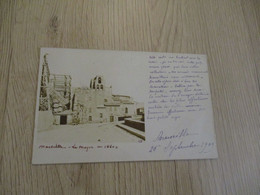 Carte Photo 13 Bouches Du Rhône Marseille La Major En 186 Cliché Rarissime - Sonstige Sehenswürdigkeiten