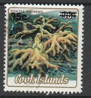 Cook Islands 1984 Marine Life Definitives 95c On 96c Surcharge, Used, SG 1137 (BP2) - Cook Islands