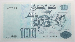 Algérie - 100 Dinars - 1992 - PICK 137 - NEUF - Algerien