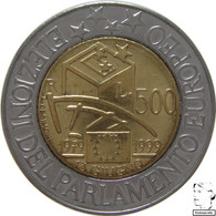 LaZooRo: Italy 500 Lire 1999 XF / UNC European Parliamentary Elections - Herdenking