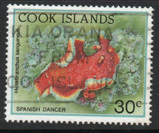 Cook Islands 1992 Reef Life 30c Value, White Border, Used, SG 1266 (BP2) - Cook Islands