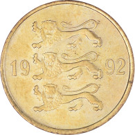 Monnaie, Estonie, 20 Senti, 1992, SUP+, Bronze-Aluminium, KM:23 - Estonie