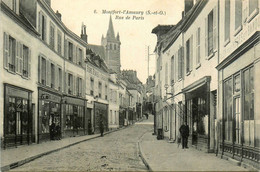 Montfort L'amaury * La Rue De Paris * Commerces Magasins - Montfort L'Amaury