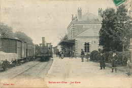 LOIR ET CHER  SELLES SUR CHER   La Gare  (état) - Selles Sur Cher