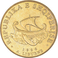 Monnaie, Albanie, 20 Leke, 1996, SUP, Bronze-Aluminium, KM:78 - Albanie
