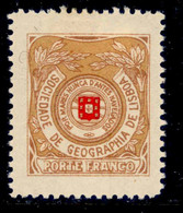 ! ! Portugal - 1932 Lisbon Geographic Society - Af. SGL 12 - MH - Nuevos