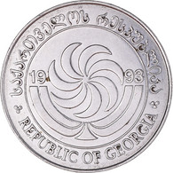 Monnaie, Géorgie, 5 Thetri, 1993, TB+, Acier Inoxydable, KM:78 - Georgië