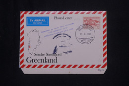 GROENLAND - Cachet D' Expédition Française En 1983 Sur Enveloppe, à Voir Cachets Divers - L 134647 - Storia Postale