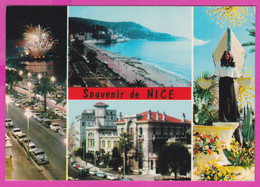 284331 / France [06] Alpes Maritimes - Nice - Fireworks Nacht Night Nuit Beach Building  Woman Flowers Fiesta PC YPA - Nice Bij Nacht