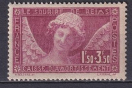 1929 - YVERT N° 256 ** MNH ! - COTE = 160 EUR. - SOURIRE DE REIMS - CAISSE AMORTISSEMENT - 1927-31 Cassa Di Ammortamento