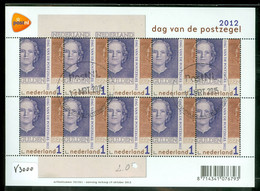 NEDERLAND * NVPH V.3000 * 10 X 1 * BLOK * NETHERLANDS * POSTFRIS GESTEMPELD * C.W. Euro 20.00 - Used Stamps