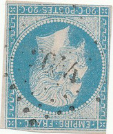 PC 2044  MONSEGUR    GIRONDE - 1853-1860 Napoleon III