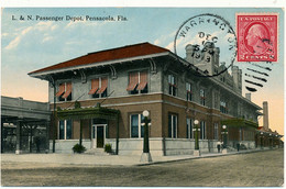 PENSACOLA , FL - L.& N. Passenger Depot - Pensacola