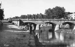 TARTAS (Landes) - Le Pont Et Les Quais - Pêcheurs à La Ligne - Tartas