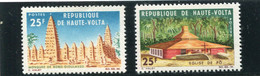 HAUTE VOLTA N°  154 Et 155 **  (Y&T)  (Neuf) - Haute-Volta (1958-1984)