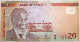 Namibie - 20 Dollars - 2018 - PICK 17b - NEUF - Namibie