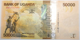 Ouganda - 50000 Shillings - 2021 - PICK 54d - NEUF - Uganda