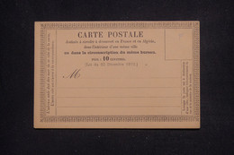 FRANCE - Carte Précurseur, Non Utilisé - L 134686 - Vorläufer