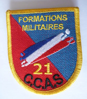 ECUSSON SAPEURS POMPIERS FORMATIONS MILITAIRES 21 CCAS - Ecussons Tissu