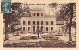 VILLENEUVE-de-MARSAN (Landes) - Château De La Bataille - Carte Pelliculée - Villeneuve De Marsan
